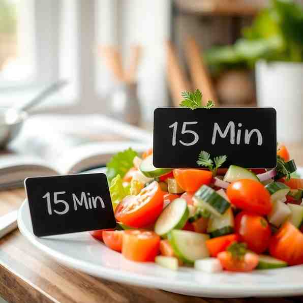 Fresh Vegetables Salad Recipe - in 15 Min